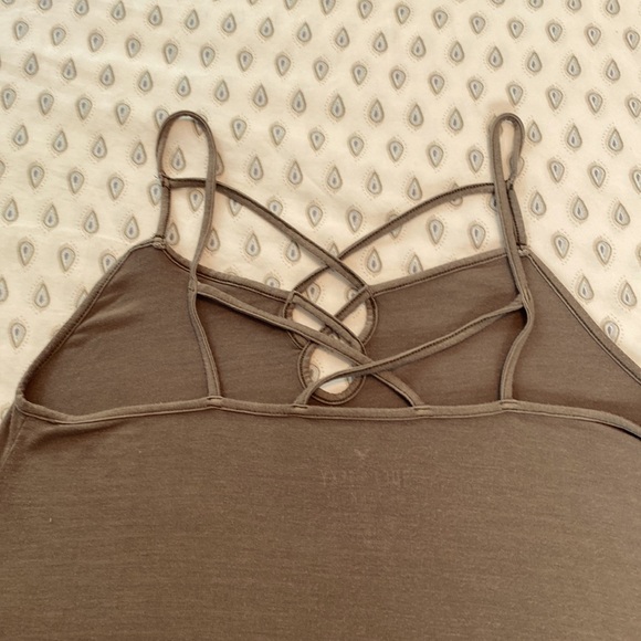 AMERICAN EAGLE OUTFITTERS SWING TANK Camo Green Size Medium - Picture 5 of 5